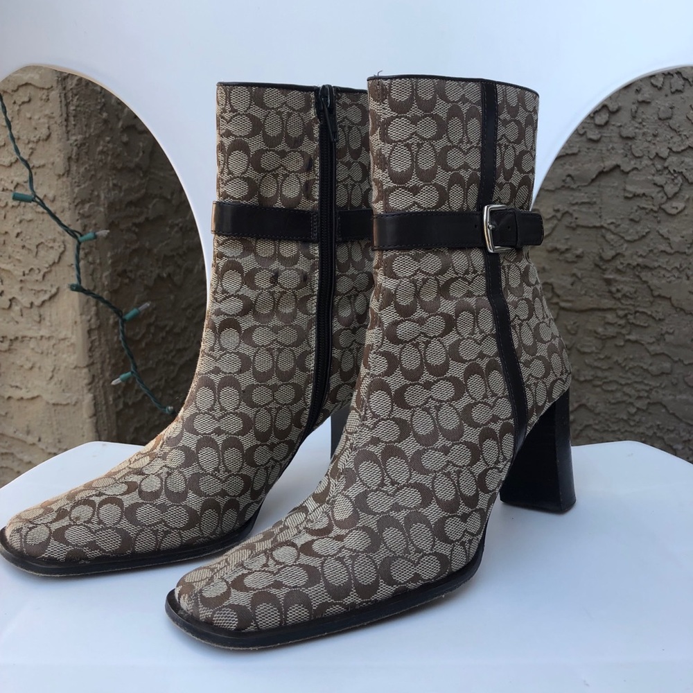 Coach heel / boots size 5.5B (Women’s)